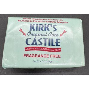 Kirk's Natural Original Coco Castile Fragrance Free Soap - 4oz